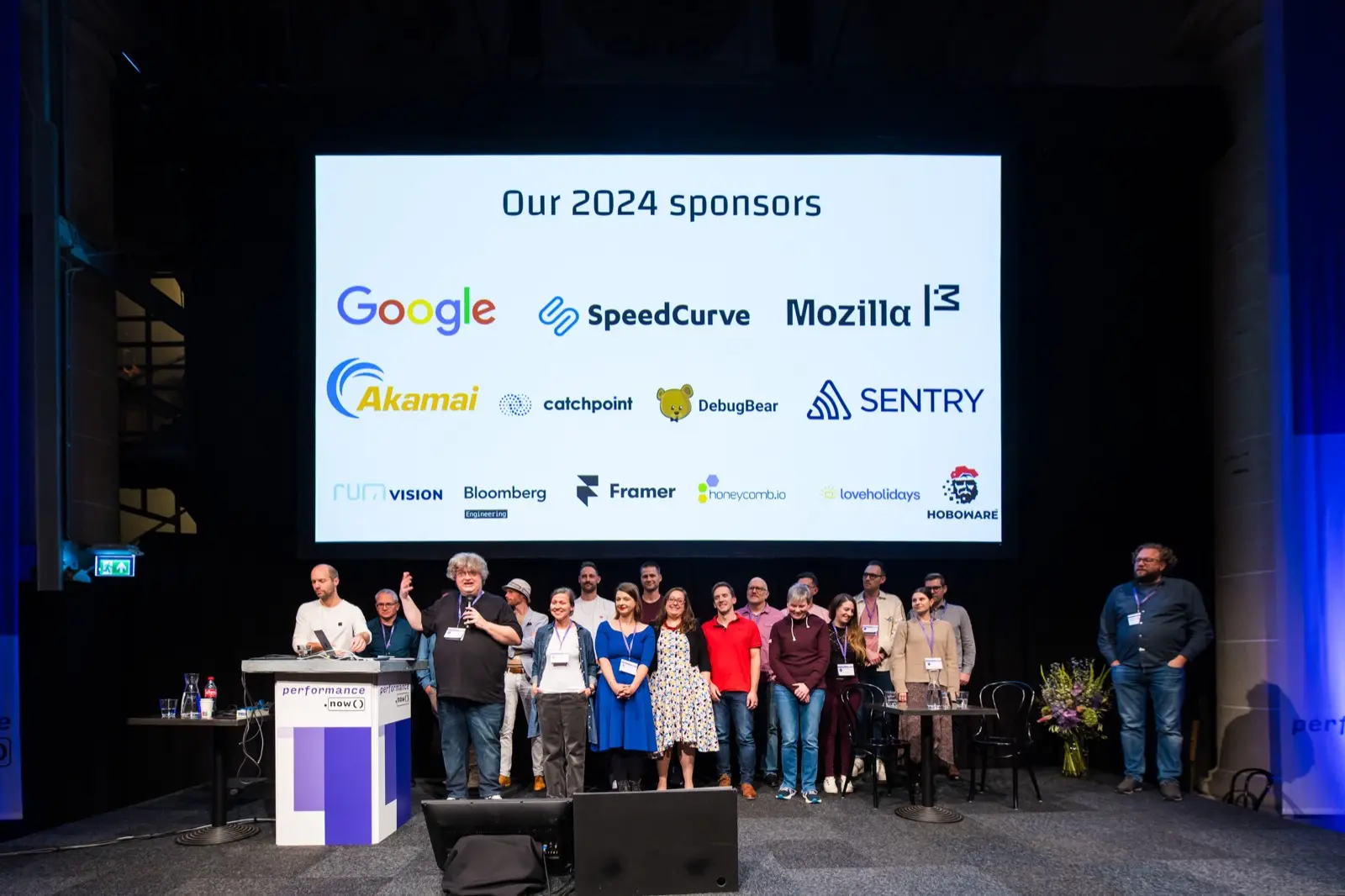 performance.now() speakers